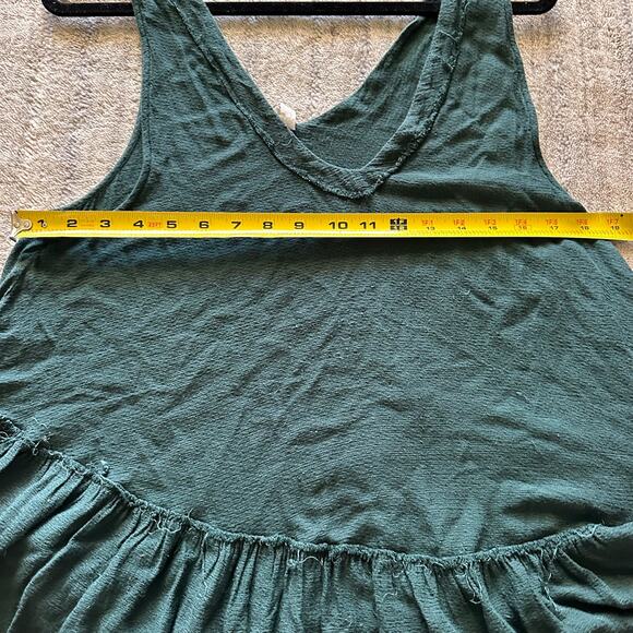 Free People Intimately Say it With a Layer Tank Tunic Teal Green S - Picture 12 of 12
